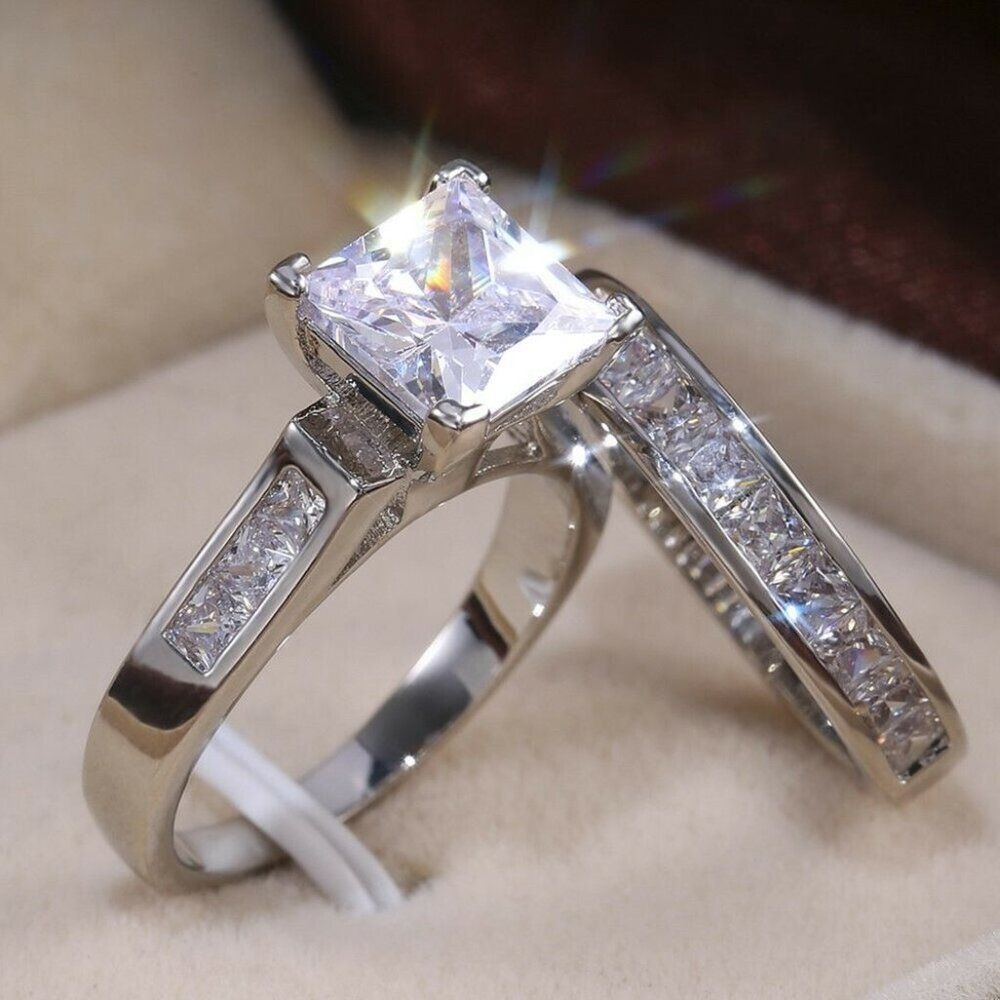 - DIANNA 925 PRINCESSWEDDING RING